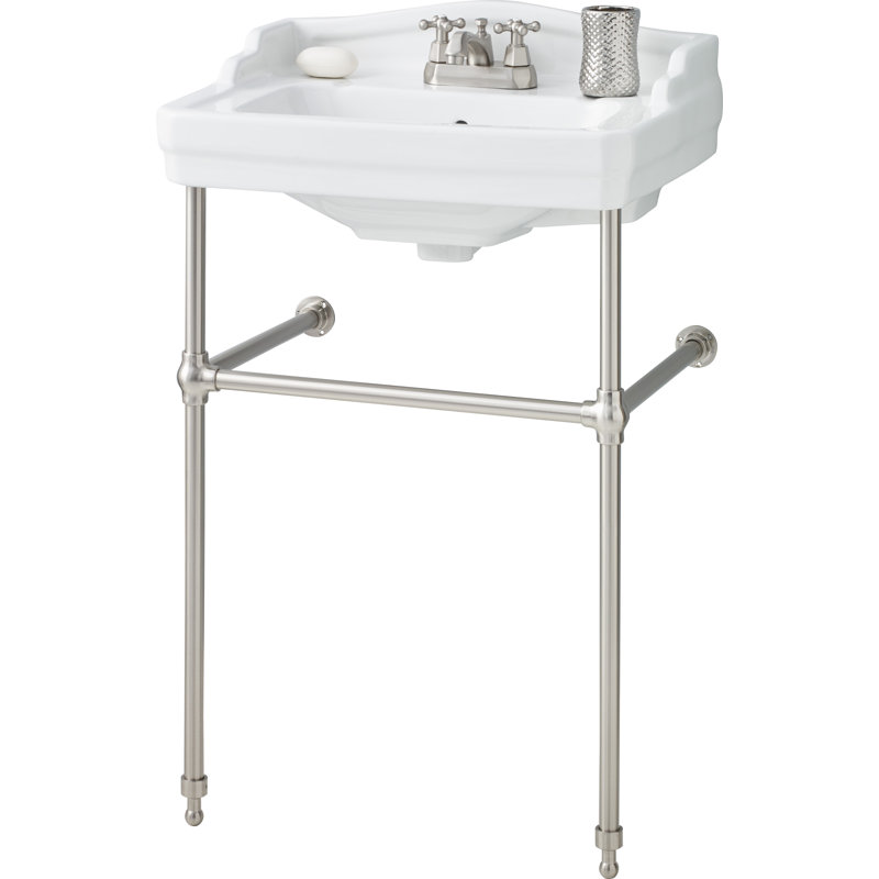 Console Sink Ideas Timeless Classic Bathroom Hello Lovely